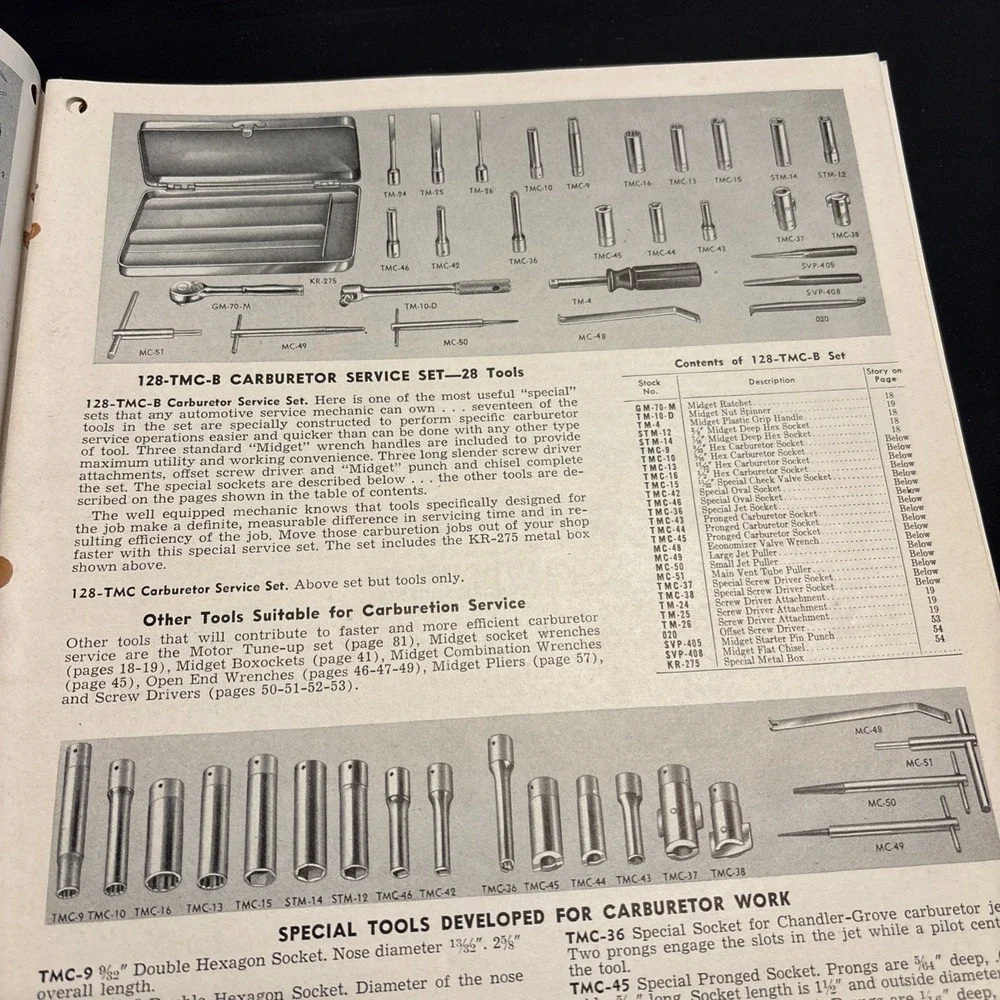 Rare Vintage 1948 Snap-on Tools Catalog S Blue-Point Mechanic Tool Automotive